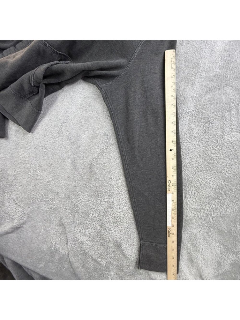 Vintage Abercrombie & Fitch Hoodie Men 2XL Gray Pullover Fleece Sweatshirt Fitch - Picture 10 of 14
